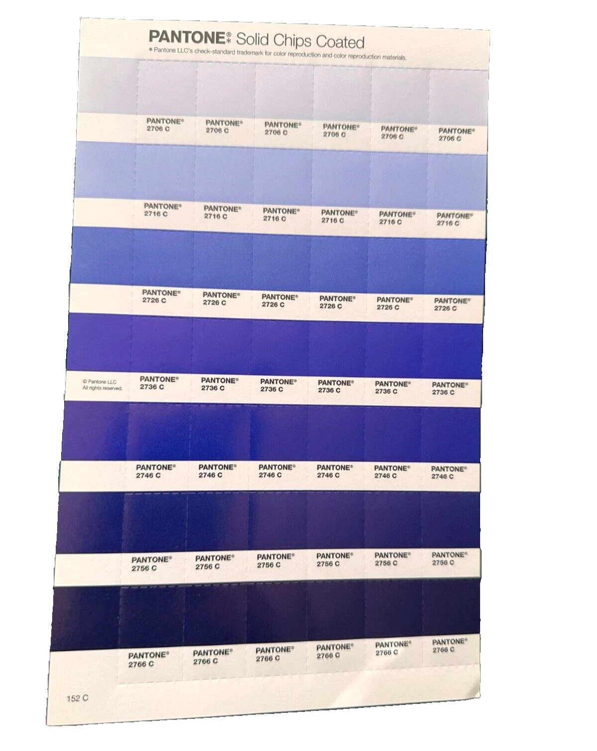 PANTONE Color Chips Supplement Sheets Book - Individual