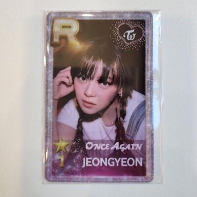 TWICE - SUPERSTAR SSJYP Once Again 8th Anniversary Photocard