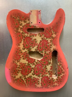 MJT Official Custom Order Vintage Aged Nitro Guitar Body Mark