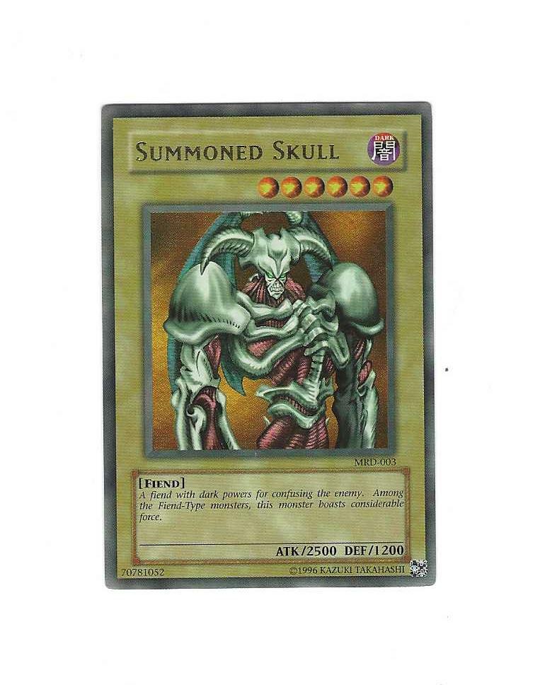 Yu-Gi-Oh! SUMMONED SKULL Foil Card | eBay