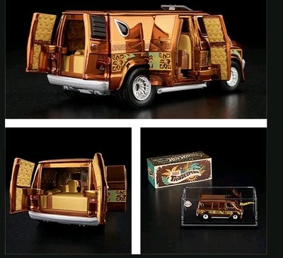 HOT WHEELS RLC EXCLUSIVE '70s DODGE TRADESMAN VAN MATTEL JCP23