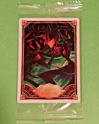 Hazbin Hotel Trading Card - Demon Alastor FOIL Promo Card PR-01