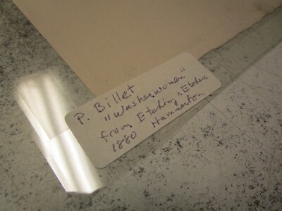 Pierre Billet original etching 