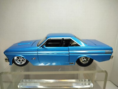 JADA BIG TIME MUSCLE 1964 FORD FALCON 1:24 SCALE BLUE / AS-IS READ