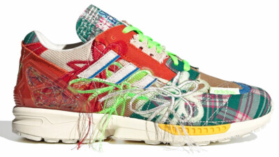 Adidas ZX 8000 Superearth x Sean Wotherspoon Off White/Blue/Red