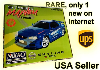 Nissan Super Skyline Rc Car 1 6 1/6 Scale Huge Nikko RC only 1 on