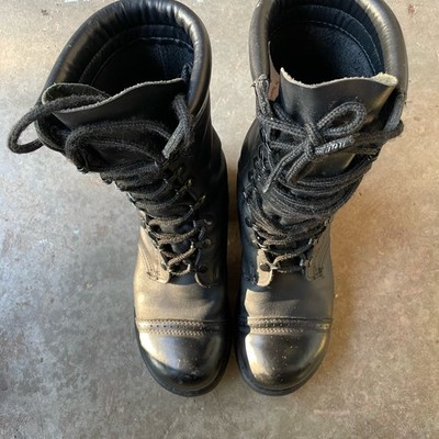 Corcoran Sz 8 W Field Boots Combat Jump Boots Military Black