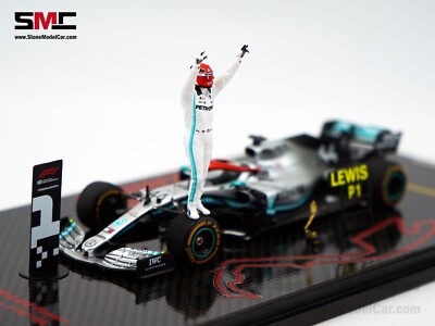 Mercedes AMG F1 W10 #44 Lewis Hamilton Monaco GP 2019 6x WDC 1:43