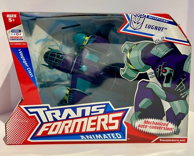 Decepticon Lugnut Transformers Animated Voyager Class Hasbro MISB