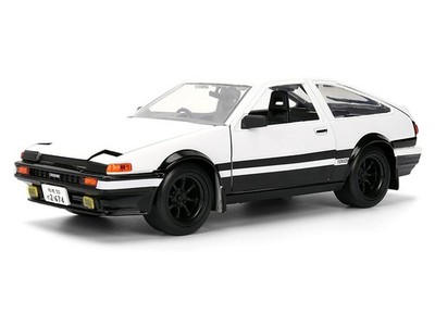 1/24 Jada Initial D Toyota Trueno AE86 with Takumi Figure White
