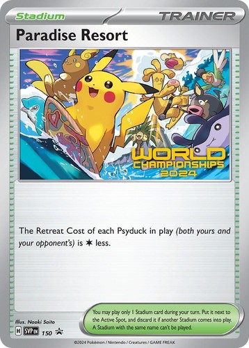 Pokemon - Paradise Resort - SVP150 - TOP 32 - World Championship