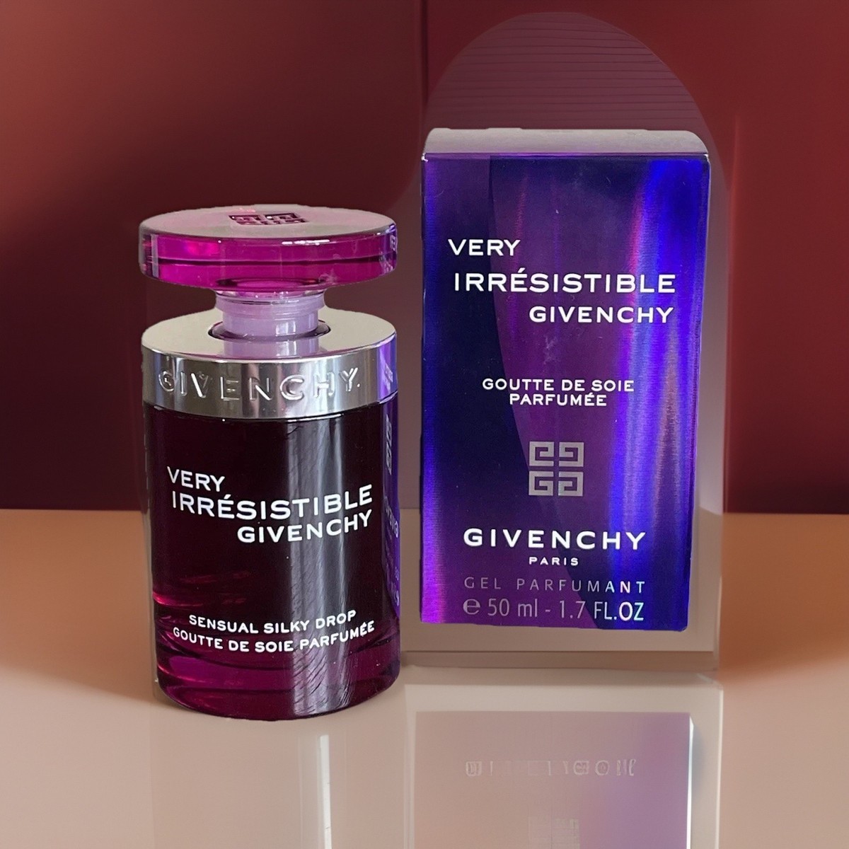 Givenchy very irresistible Sensual Silky Drop Gel 1.7 Fl. Oz. New