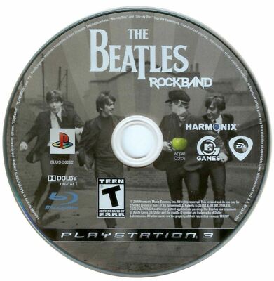 The Beatles Rock Band Sony Playstation 3 PS3 Video Game DISC ONLY