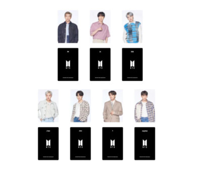 BTS Weverse CARD WALLET Official Photocard JUNGKOOK V JIMIN JIN