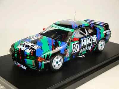 HPI 1/43 Nissan Skyline GTR R32 HKS 1993 JTC #87 Racing Model Car