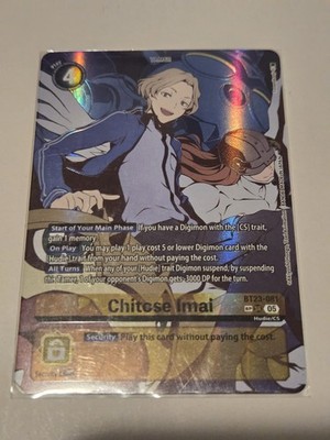 Chitose Imai BT23-81 SP Super Rare NM DIGIMON TCG Single Card