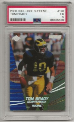 2000 Collector's Edge Supreme - Tom Brady #176 /2000 (RC) for sale