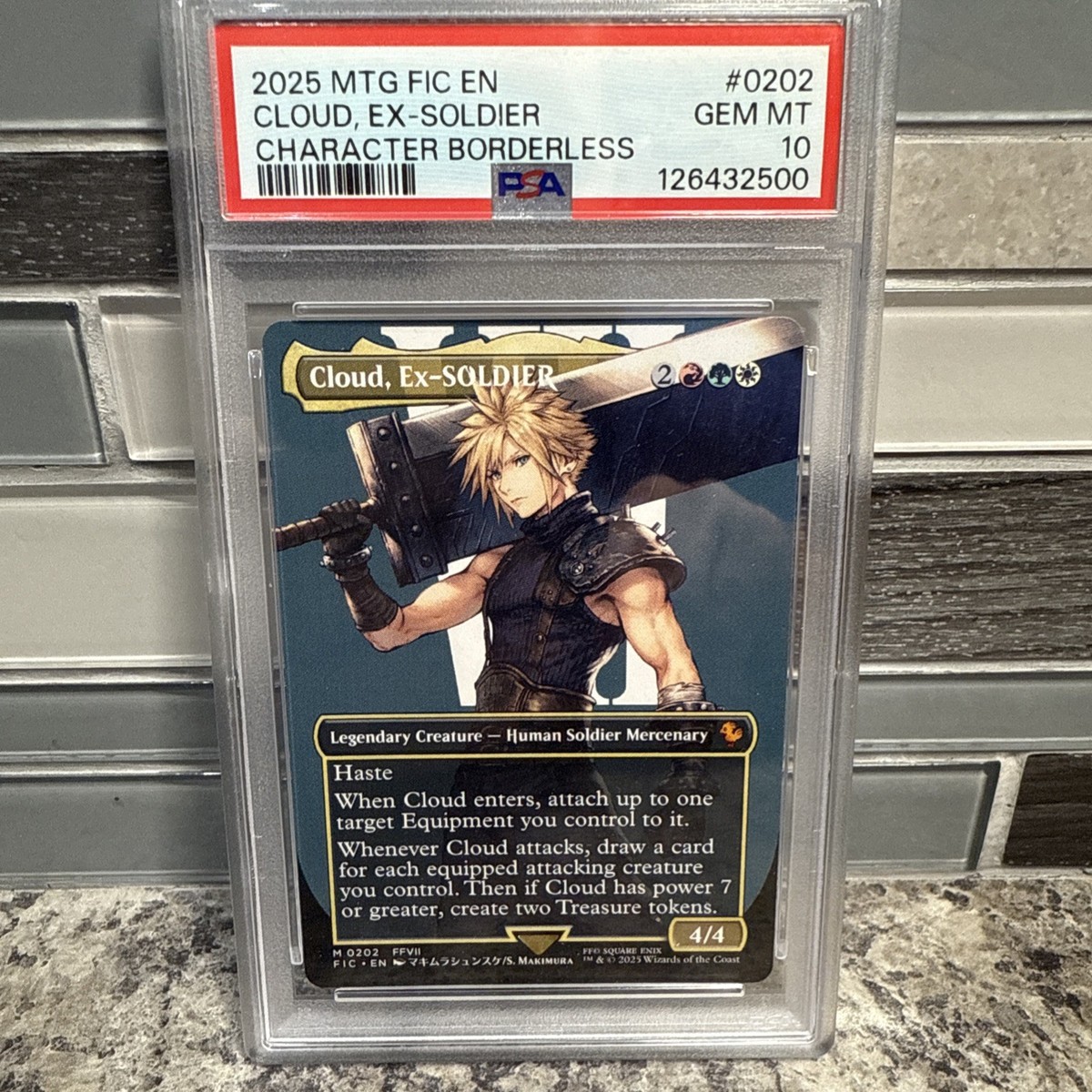 fcts7様 PSA10 Cloud, Ex-SOLDIER fcts7様 PSA10 Cloud, Ex-SOLDIER
