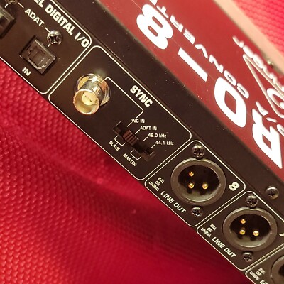 ADA8000 BEHRINGER Ultragain Pro-8 Digital channel Mic Preamp A/D D
