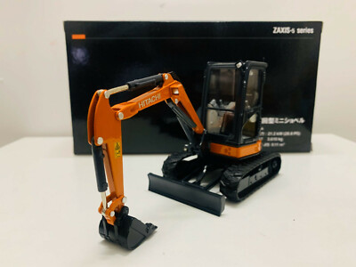 Hitachi Zaxis 35U Compact Mini Excavator 1/30 Die-Cast Model New