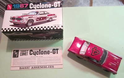 AMT 1967 Mercury Comet Cyclone GT Annual Kit # 6367 Nice Nascar