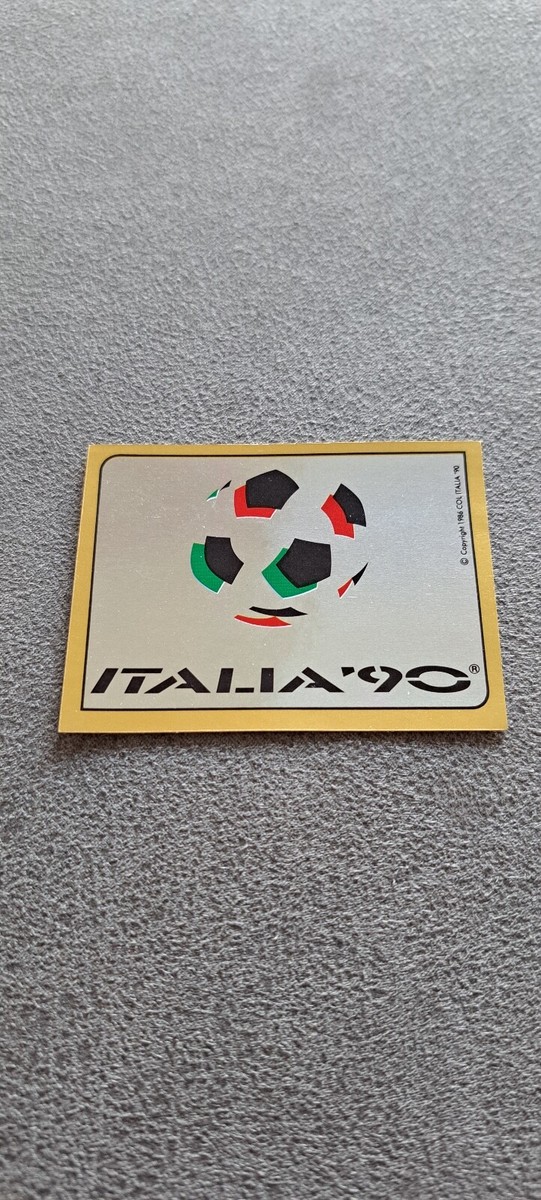 Panini World Cup Italia'90 original sticker - #1 (black back) | eBay