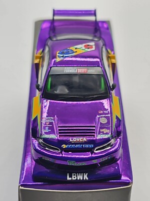 In Stock! Mini GT 1:64 Nissan S15 SILVIA LBWK 555 #576 Chrome