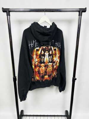 Drop Dead Oversized Zip Hoodie Oliver Sykes Bring Me The Horizon