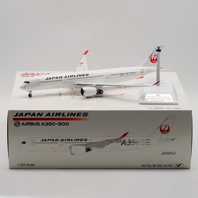 Aviation 1:200 JAL JAPAN AIRLINES Airbus A350-900 Diecast Aircraft