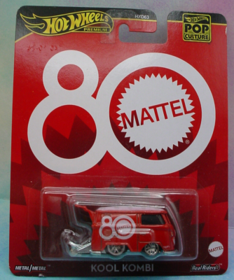 2025 PoP Culture KOOL KOMBI 💥red VW bus;80 MATTEL Real riders