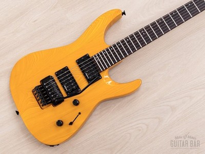 1991 Charvel Jackson Super Dinky SDK-085-HH See-Through Amber