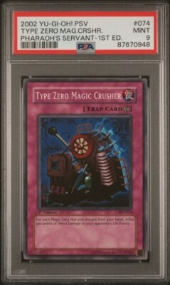 Type Zero Magic Crusher PSV-074 Pharaoh's Servant 1st Edition for
