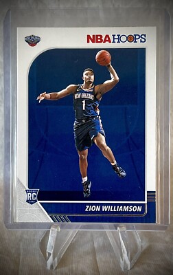 ZION WILLIAMSON - 2019-20 Panini NBA Hoops RC Rookie #258 - New