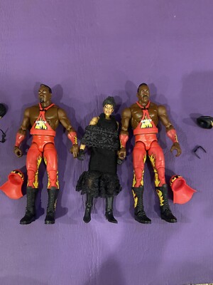 Wwe Elite Wcw Tag Team Champion Harlem Heat Figure Lot Stevie Ray