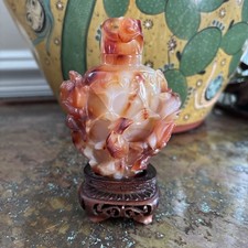 玛瑙主中国古董花瓶| eBay