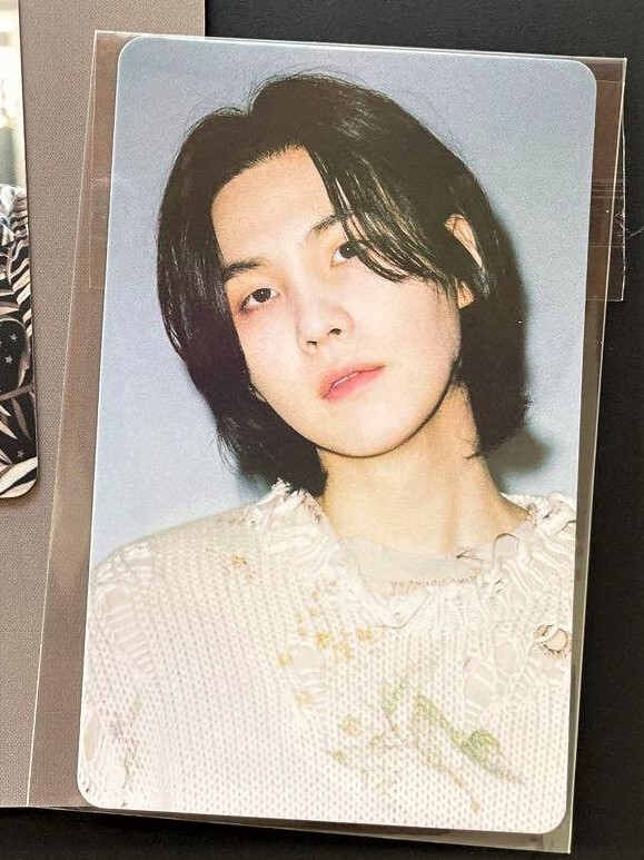 BTS SUGA AGUST D Album D DAY Japan FC Limited hologram Photocard