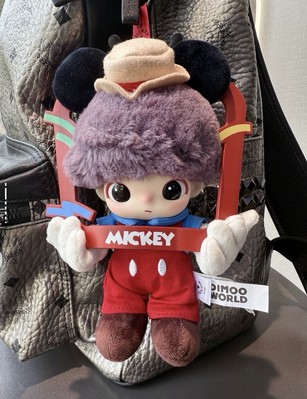 DIMOO WORLD × Disney Series Vinyl Plush Keyring Hidden Mickey TV