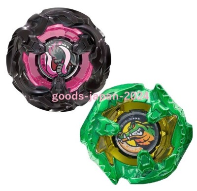 BEYBLADE X Mammoth Tusk 2-80E Metal Coat Black & Croco Crunch 2