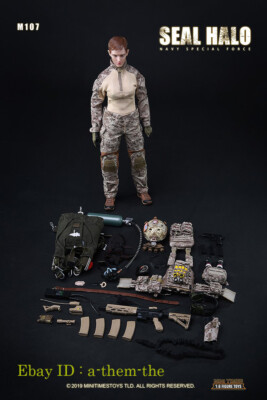 Mini Times Toys M017 Seal HALO Navy Sepical Force Solider 1/6