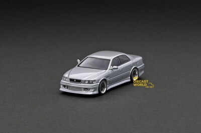 TARMAC WORKS 1/64 Toyota Chaser JZX100 Silver Metallic 2022 HK