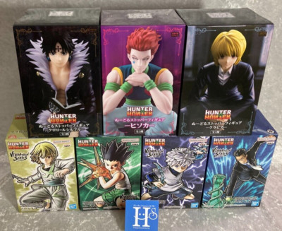 Hunter X Hunter Figure set of 7 Gon Killua Kurapika Chrollo Hisoka