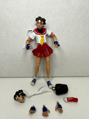 Street Fighter - Round 3 - Sakura Red Variant - SOTA Toys Action