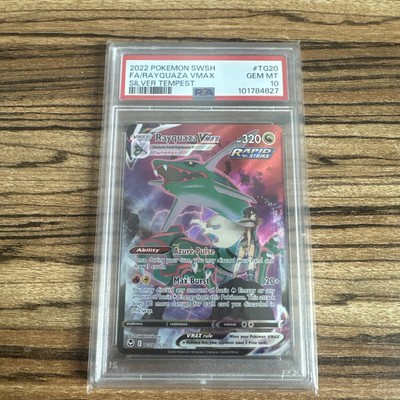 PSA 10 Rayquaza VMAX TG20/TG30 Swsh12: Sword & Shield - Silver