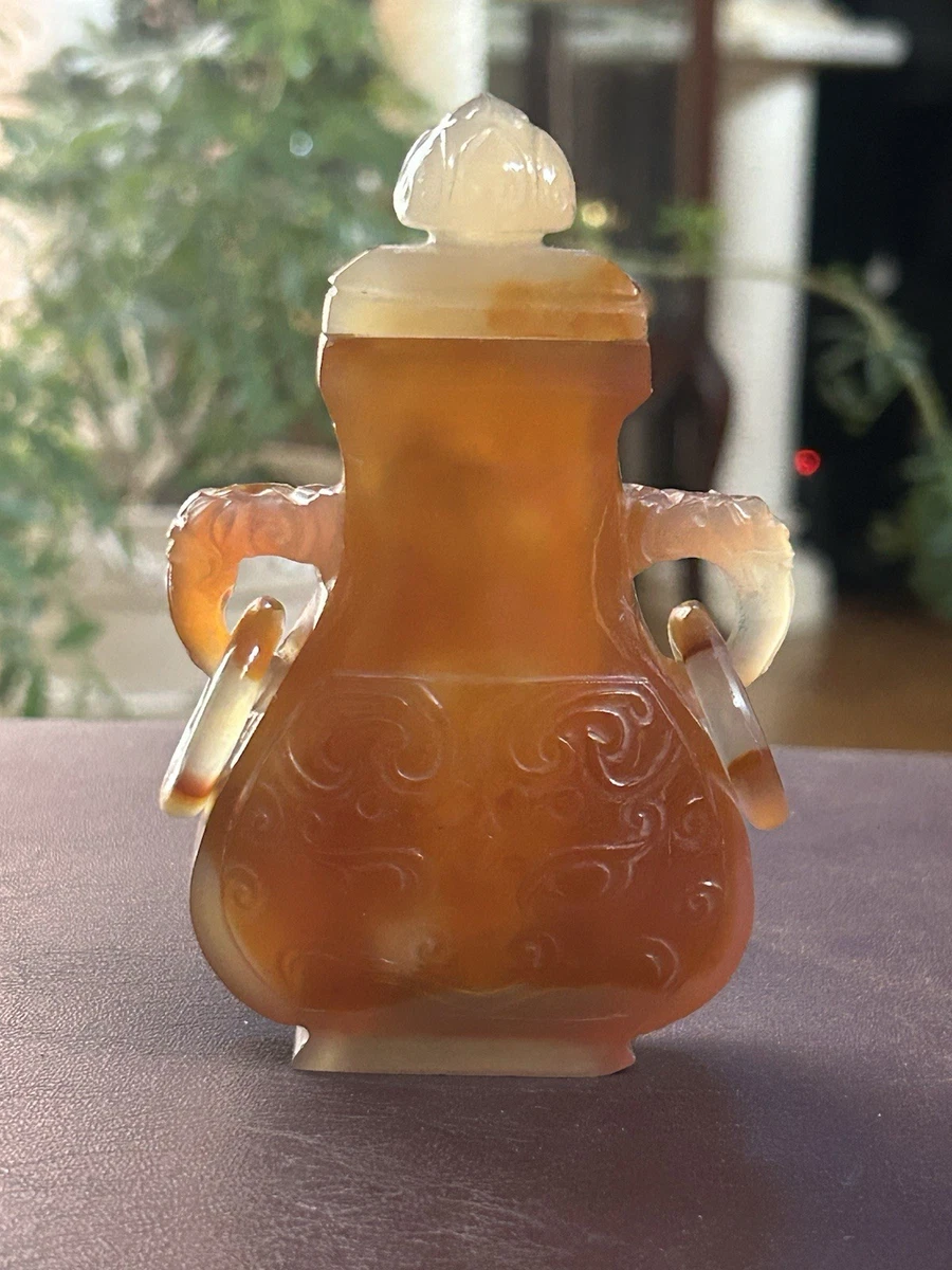 玛瑙主中国古董花瓶| eBay