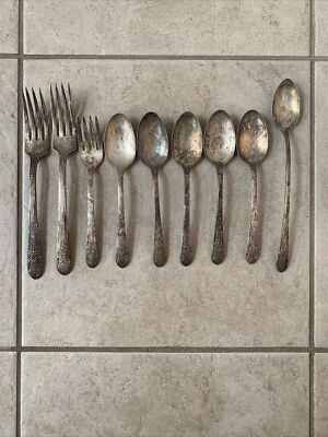 Vintage WM Rogers MFG Co Original Rogers Silverplate Silverware 6