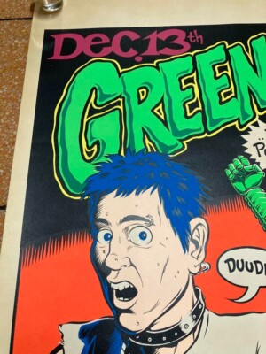Chris Cooper Coop / Green Day 1995 Original Gig Poster Ed.1450