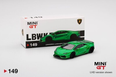 MINI GT 149 LB WORKS Lamborghini Huracán ver. 2 Green RHD | eBay