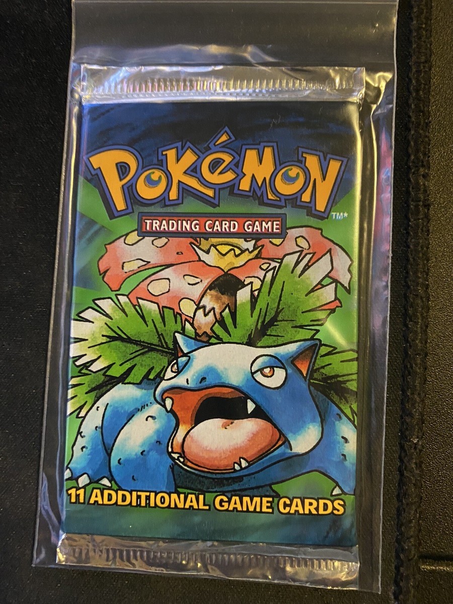 pokemon base set booster pack heavy | eBay