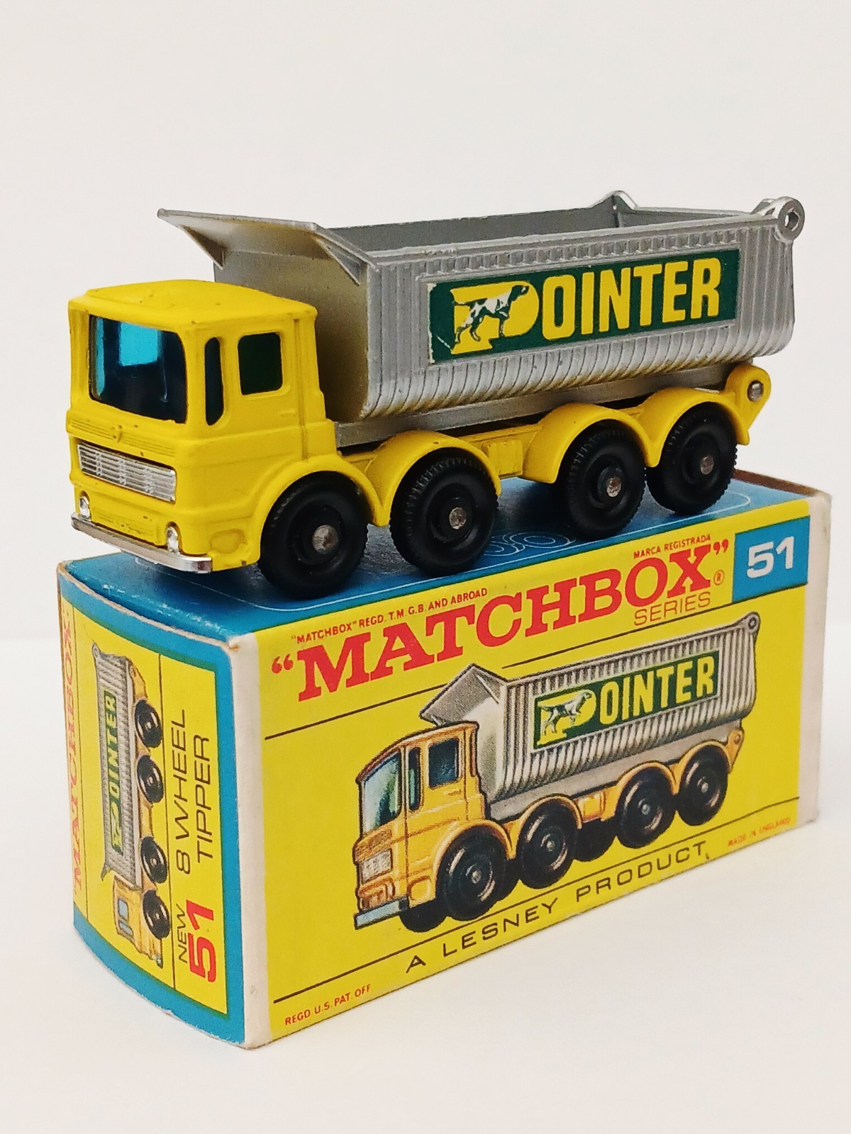 Matchbox 51c, AEC Mammoth Tipper - Free Price Guide & Review