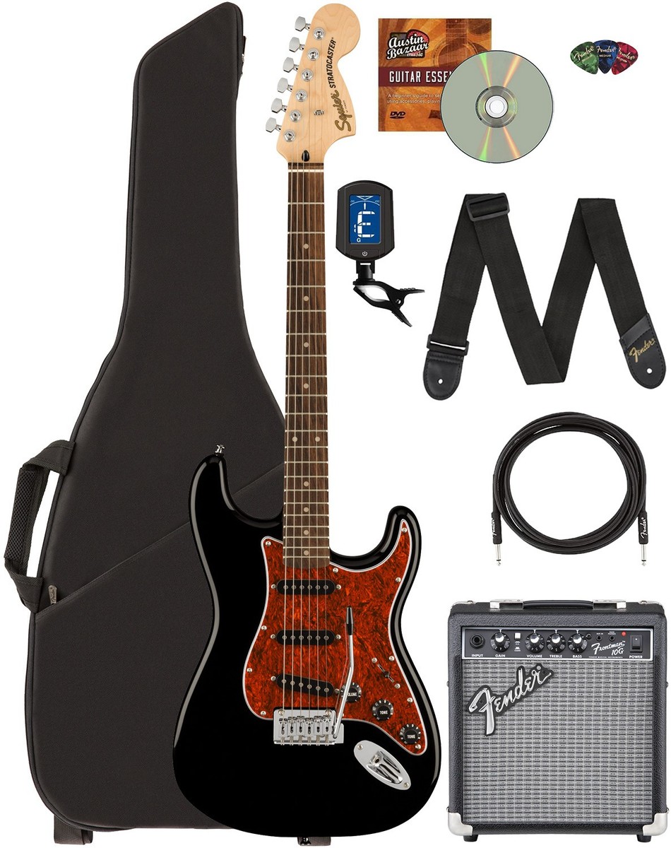 Fender Squier Affinity Stratocaster - Black Limited Edition